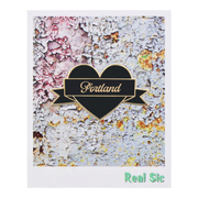 I Heart Portland Enamel Pin – Black & Gold City Pin